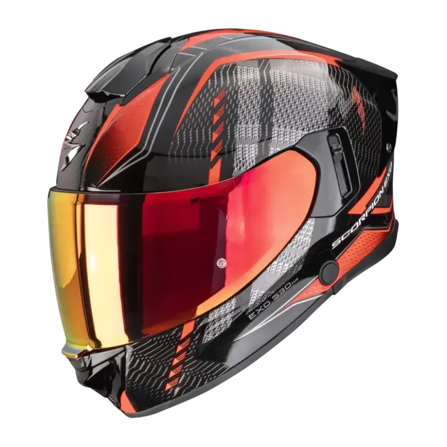 Scorpion EXO-530 Theras Black Metal Red