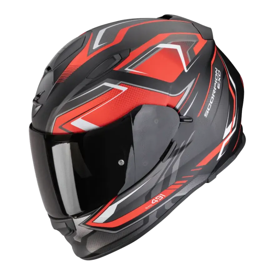 Scorpion Exo-491 Zumo Matt Black Red