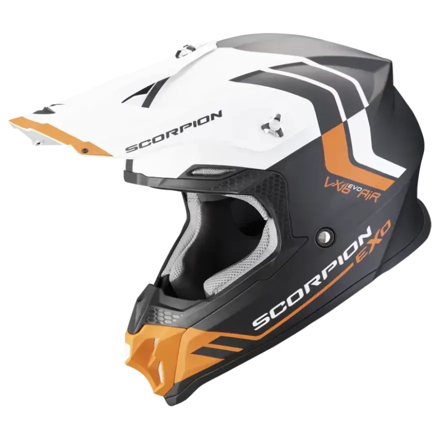 Scorpion VX-16 Evo Air Fusion Matt Black-Orange