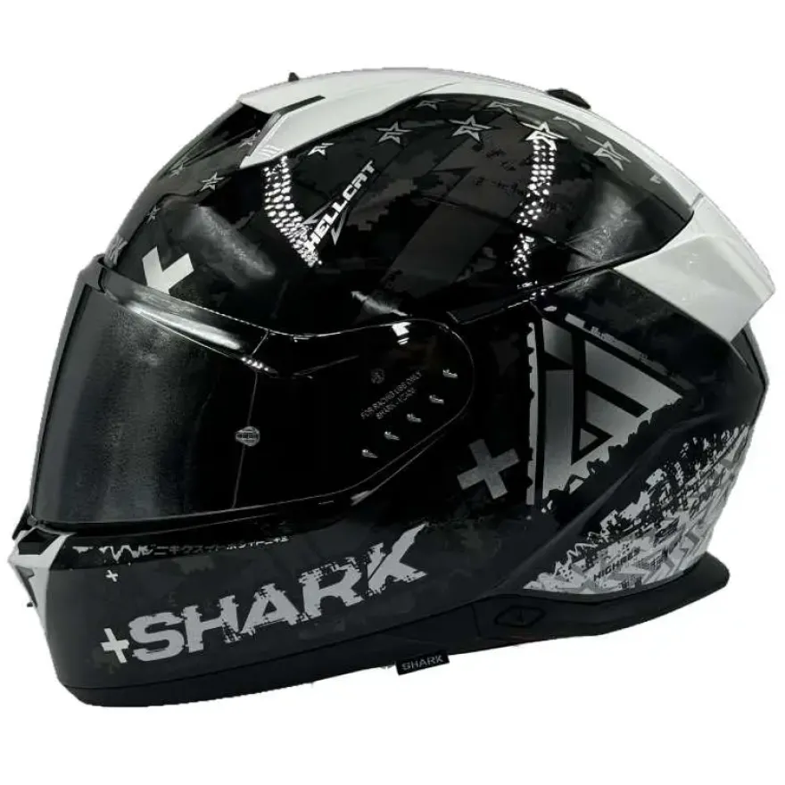Shark Skwal i3 Hellcat Black Chrom Silver KUS