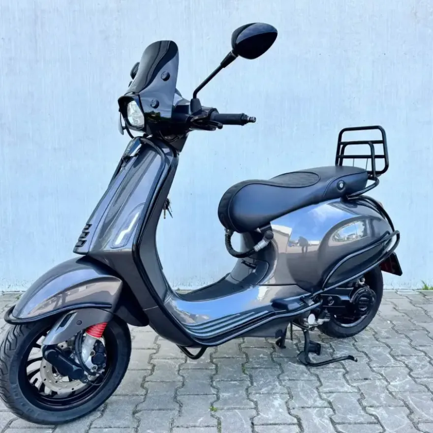 SOLD Vespa Sprint Agaat Grijs FJK-38-K