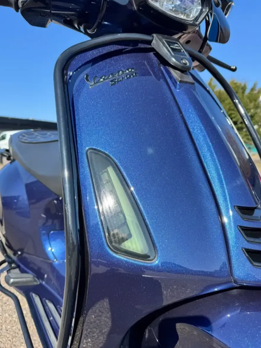 SOLD Vespa Sprint Custom Balmoral Blue FJG-11-T