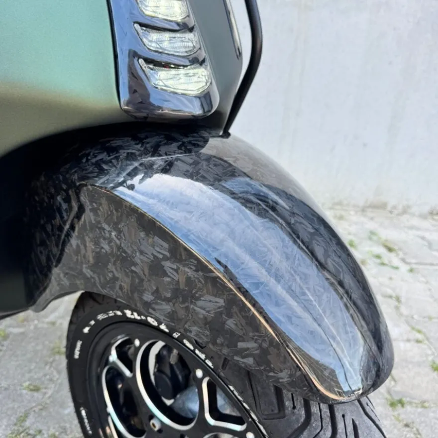 SOLD Vespa Sprint Matt Green/Carbon FFG-55-L