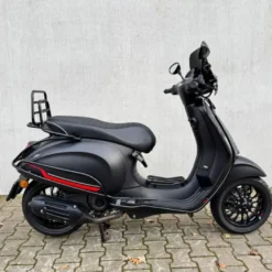 SOLD Vespa Sprint Sport Mat Zwart FHG-64-V
